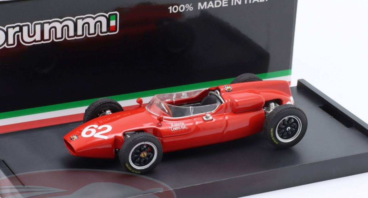 1/43 Brumm 1961 Formula 1 Lorenzo Bandini Cooper T53 #62 Italy GP Car Model
