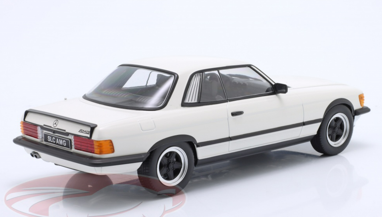 1/18 KK-Scale 1985 Mercedes-Benz 500 SLC 6.0 AMG (C107) (White) Car Model