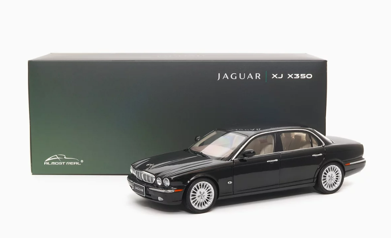 1/18 Almost Real Jaguar XJ6 (X350) (Ebony Black) Car Model