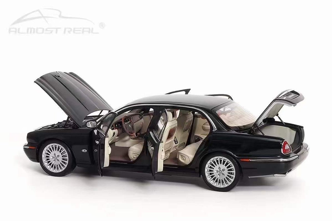 1/18 Almost Real Jaguar XJ6 (X350) (Ebony Black) Car Model