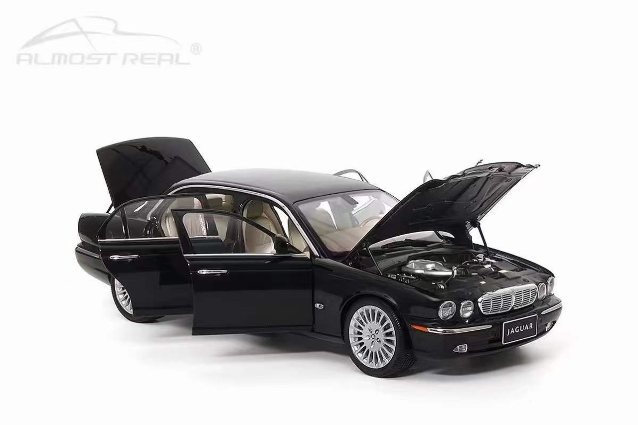 1/18 Almost Real Jaguar XJ6 (X350) (Ebony Black) Car Model 