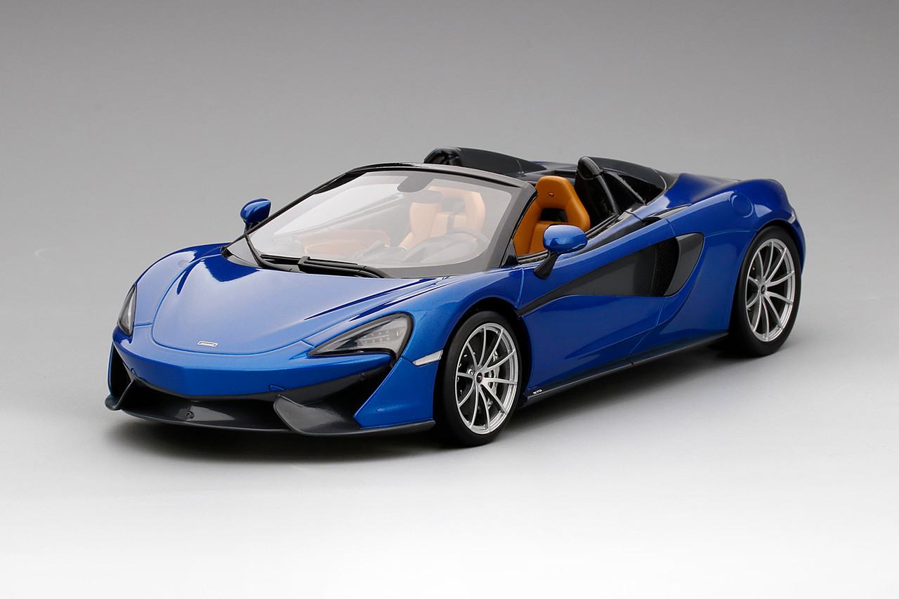 1/18 Top Speed McLaren 570S Spider (Blue) Resin Car Model