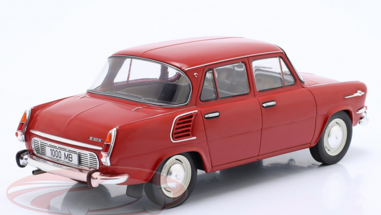 1/18 Modelcar Group 1964 Skoda 1000 MB (Red) Car Model