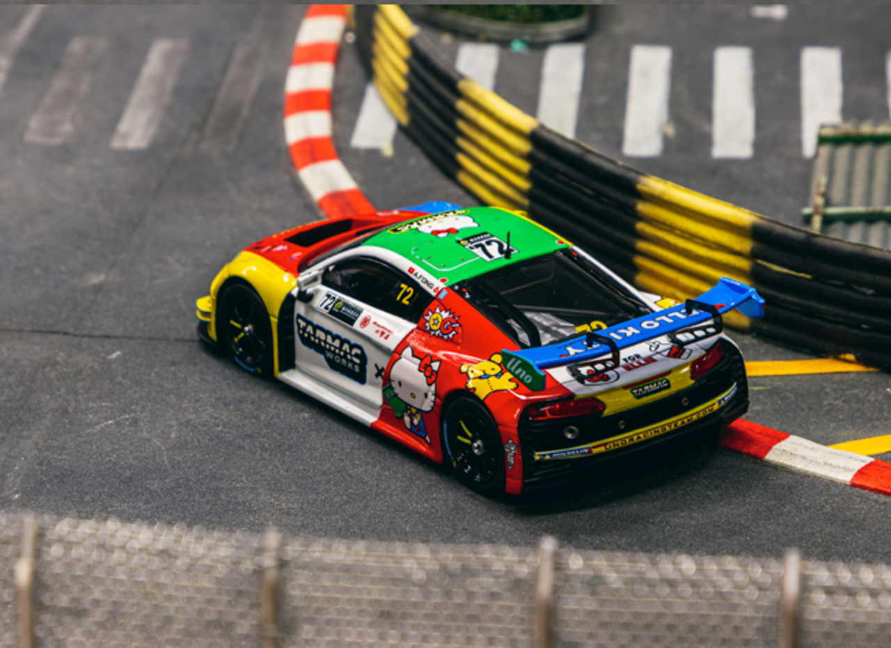 1/43 Tarmac Works Audi R8 LMS GT3 Evo II Macau GT Cup 2022 Uno Racing Adderly Fong