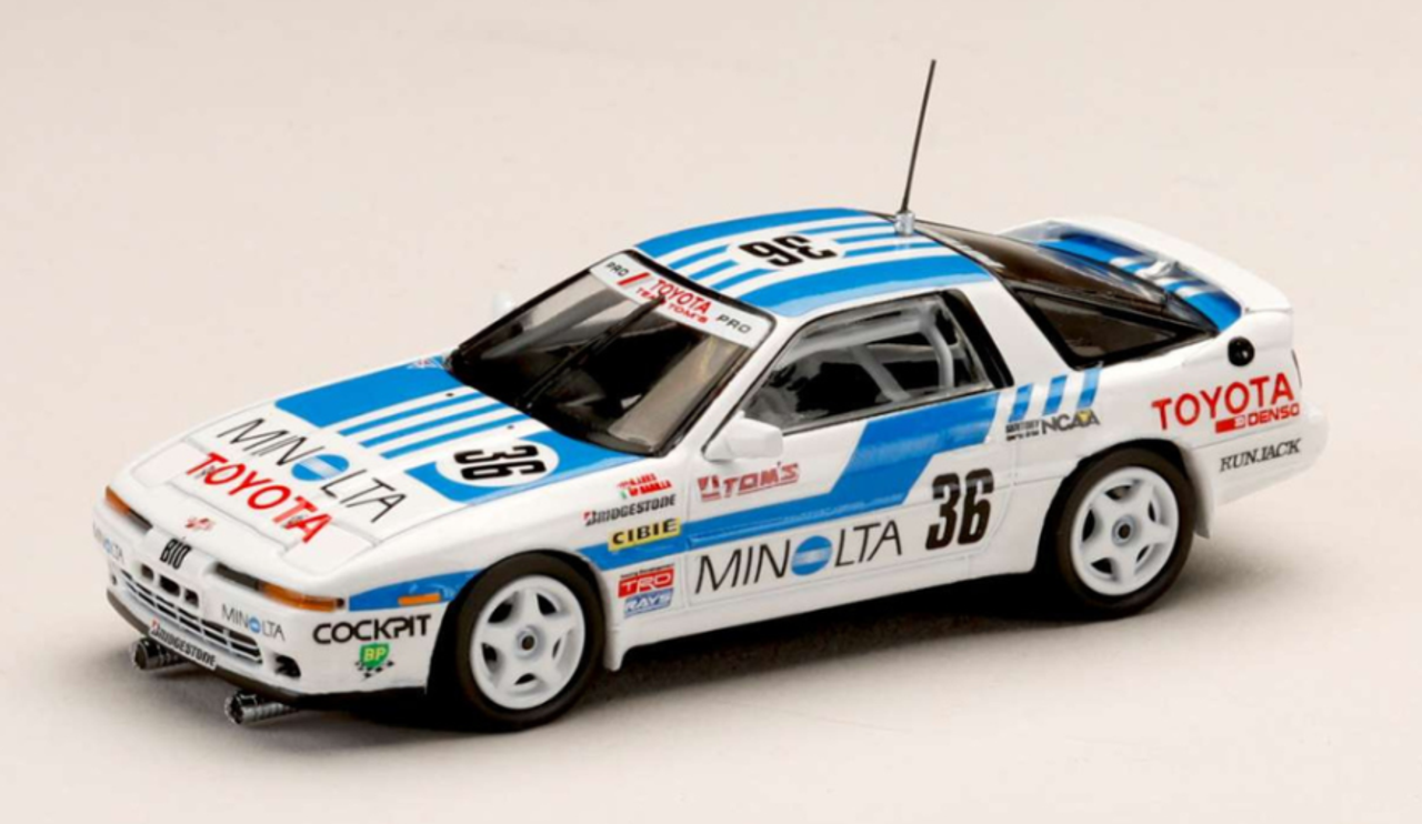 1/64 Ignition Model Toyoya MINOLTA SUPRA TURBO (MA70) 1988