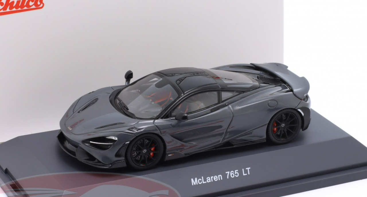 1/43 Schuco 2020 McLaren 765LT (Dark Silver Grey) Car Model