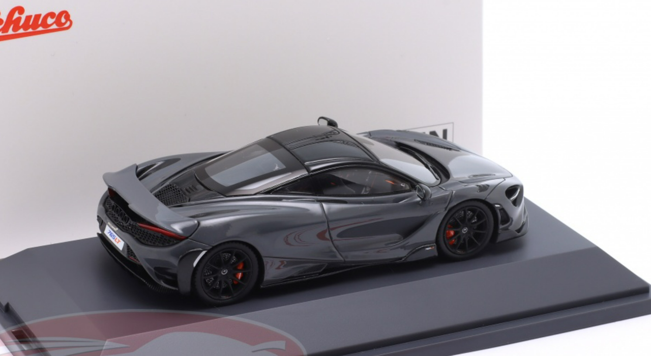 1/43 Schuco 2020 McLaren 765LT (Dark Silver Grey) Car Model