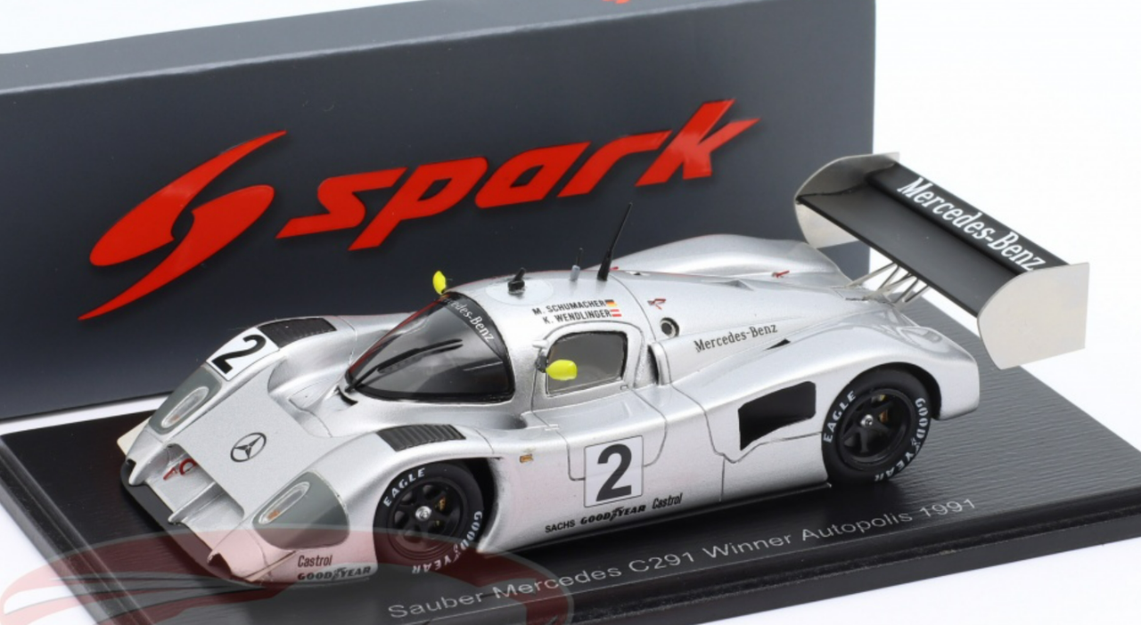 C291 1⁄43 | Spark スパーク Sauber Model Mercedes 0 メルセデス
