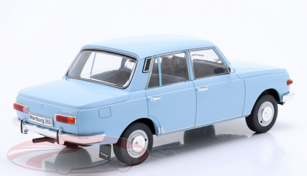 1/24 WhiteBox 1967 Wartburg 353 (Light Blue) Car Model