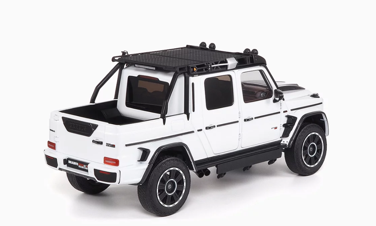 1/18 Almost Real 2020 Brabus G800 Adventure XLP Pick-Up (White) Car Model