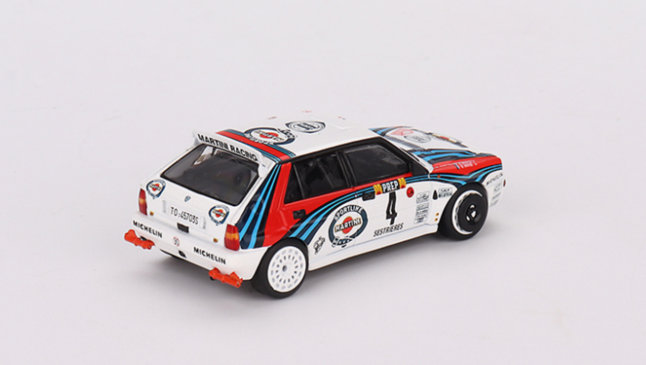 1/64 MINI GT Lancia Delta HF Integrale Evoluzione 1992 Rally MonteCarlo Winner #4