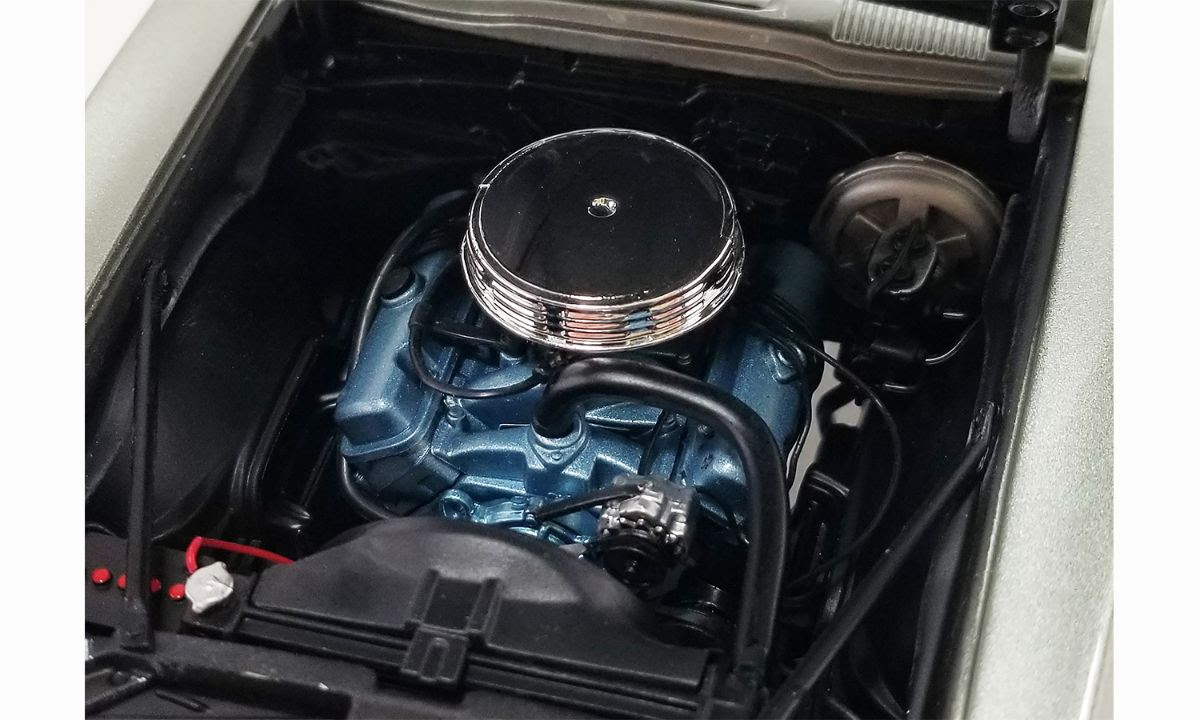 1/18 ACME 1967 Pontiac Firebird H.O. Serial #002 (Grey) Diecast Car Model