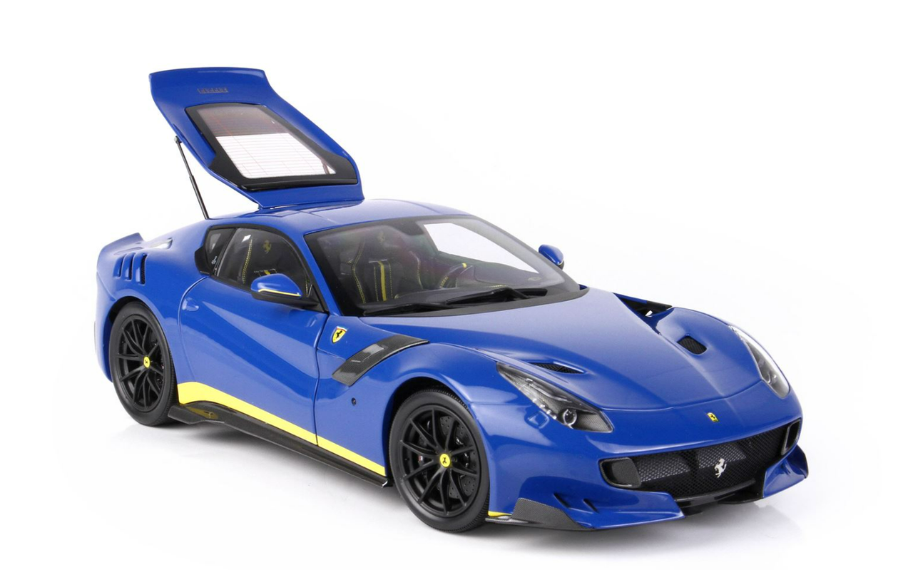 1/18 BBR Ferrari F12 TDF (Blue Dino) Diecast Car Model