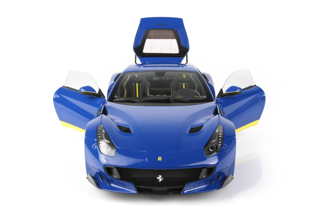 1/18 BBR Ferrari F12 TDF (Blue Dino) Diecast Car Model