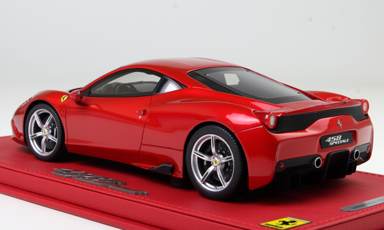 1/18 BBR Ferrari 458 Speciale Hardtop (Red) Resin Car Model