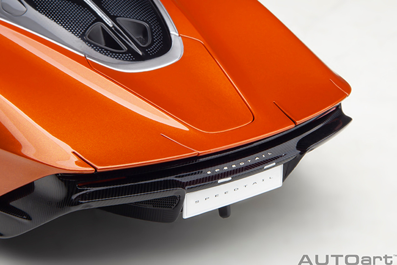 1/18 AUTOart McLaren Speedtail (Volcano Orange) Car Model