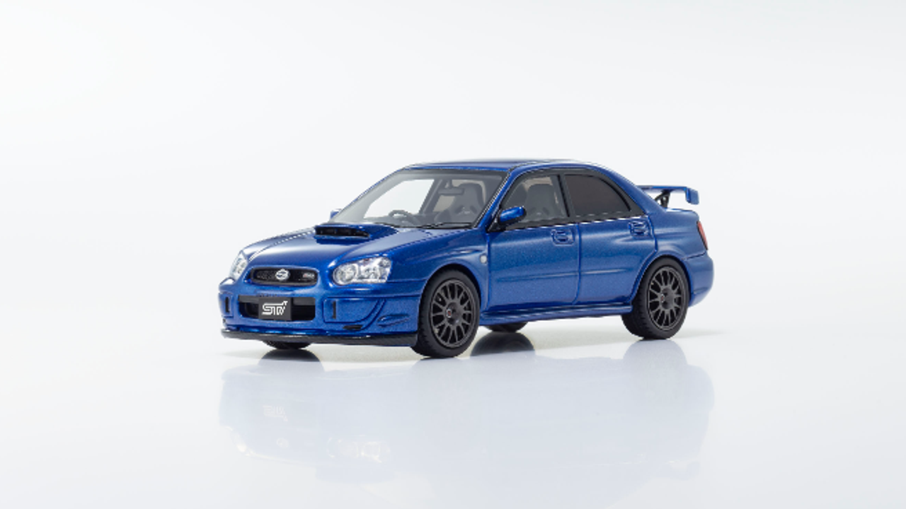 1/43 Kyosho Subaru Impreza S203 Blue Resin Car Model