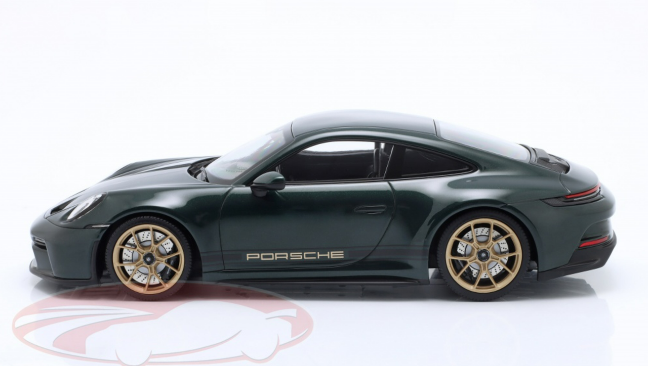 1/18 Dealer Edition 2021 Porsche 911 (992) GT3 Touring (Racing Green Metallic) Resin Car Model