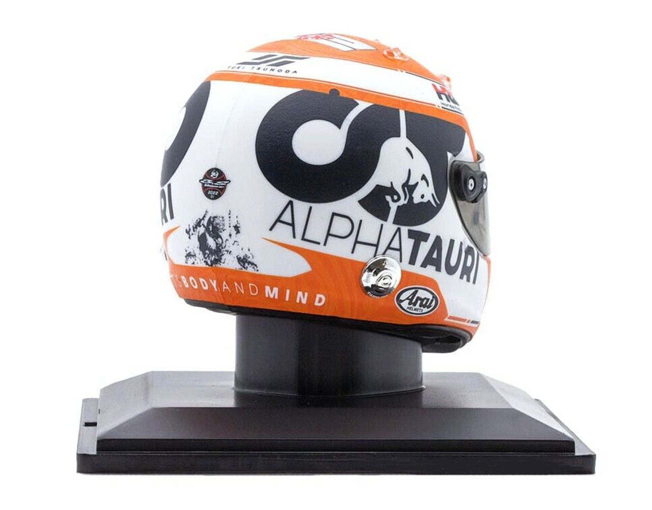 1/5 Spark 2022 Formula 1 AlphaTauri Yuki Tsunoda Helmet Model ...