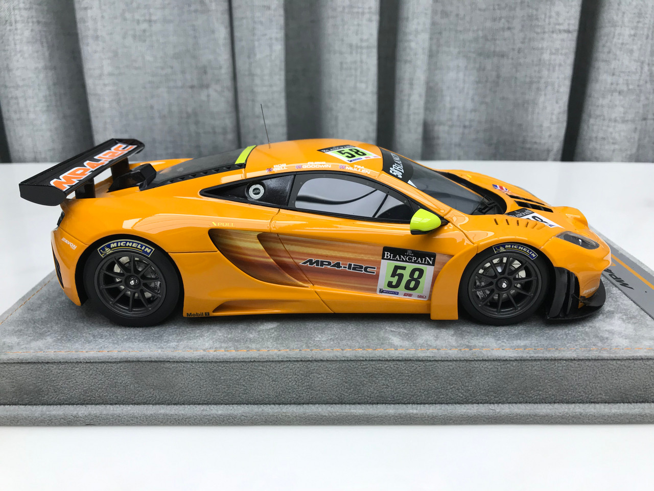 1/18 Tecnomodel McLaren MP4-12C GT3 #58 (Orange) Resin Car Model 