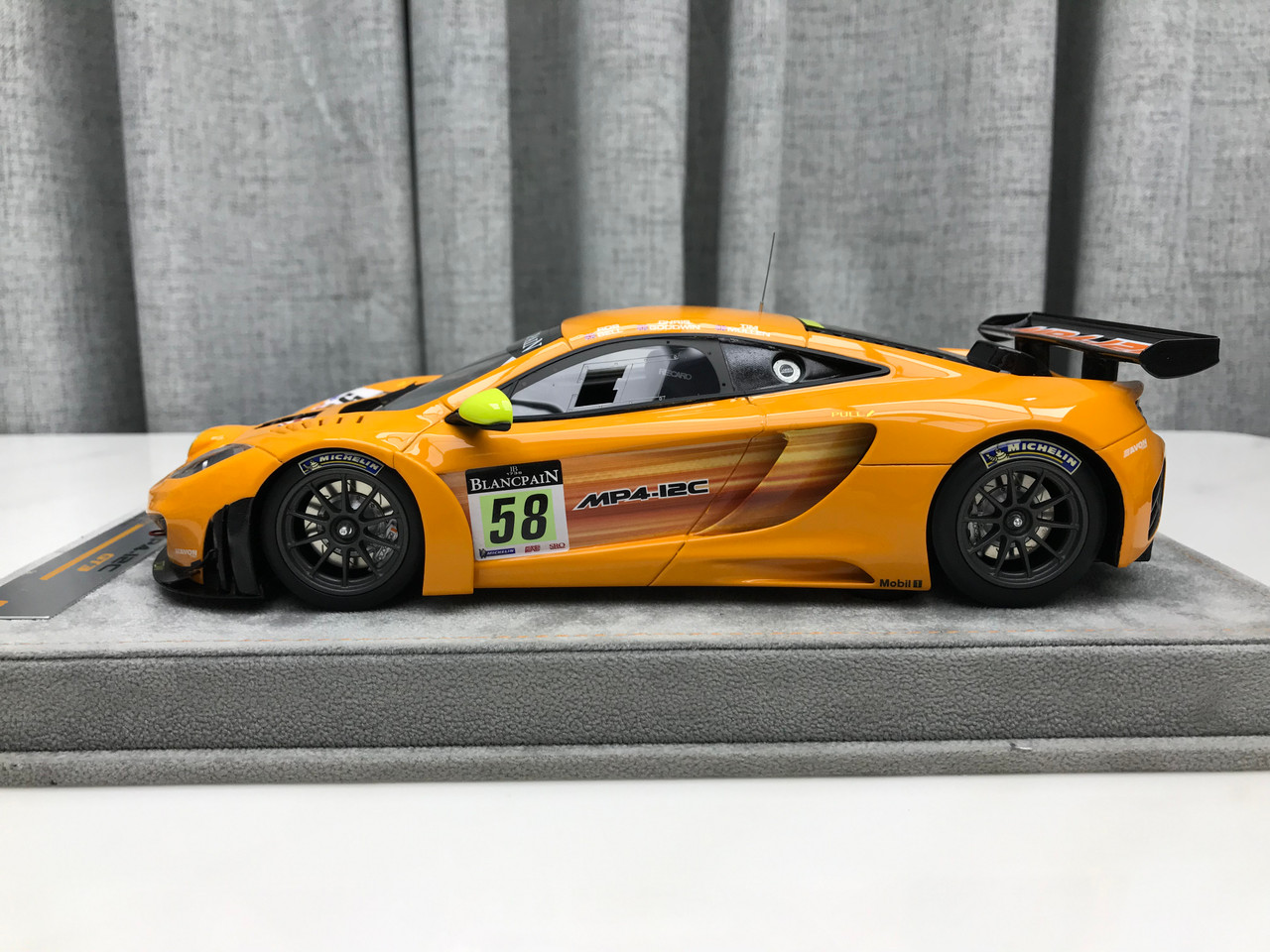 1/18 Tecnomodel McLaren MP4-12C GT3 #58 (Orange) Resin Car Model 