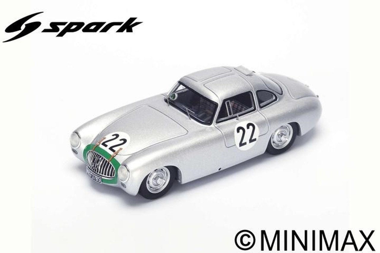 1/18 Spark 1952 Mercedes-Benz 300 SL No.22 24H Le Mans K. Kling - H. Klenk Resin Car Model