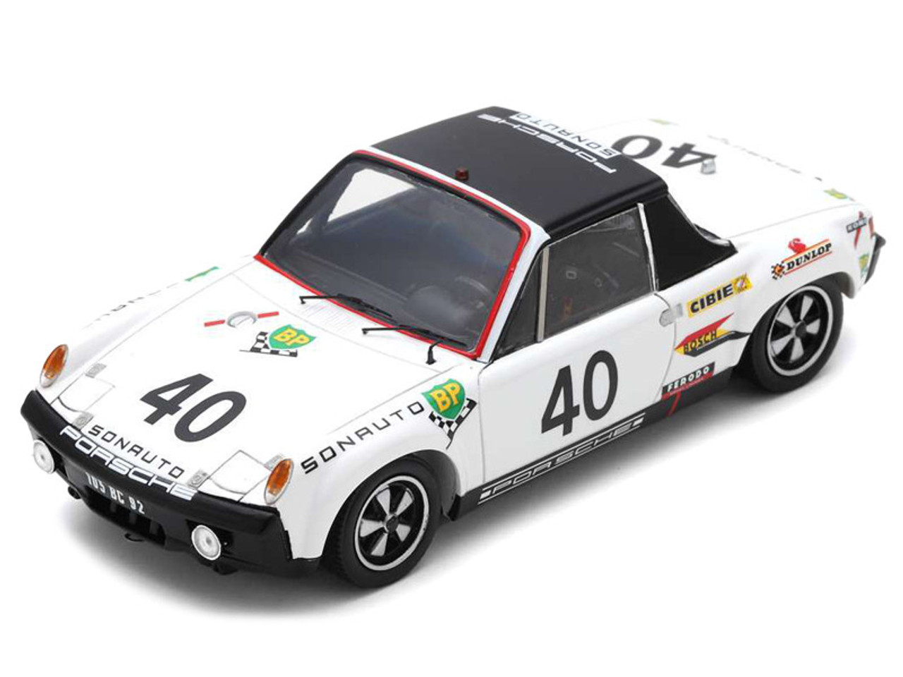 1/18 Spark 1970 Porsche 914/6 No.40 6th 24H Le Mans G