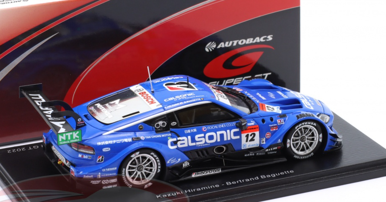 1/43 Spark 2022 Nissan Fairlady CALSONIC IMPUL Z No.12 TEAM IMPUL 