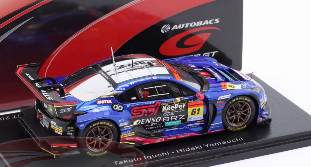 1/43 スバルBRZ GT300 SUPER GT 2022 1/43 Spark 2022 SUBARU BRZ R&D SPORT No.61 R&D SPORT GT300