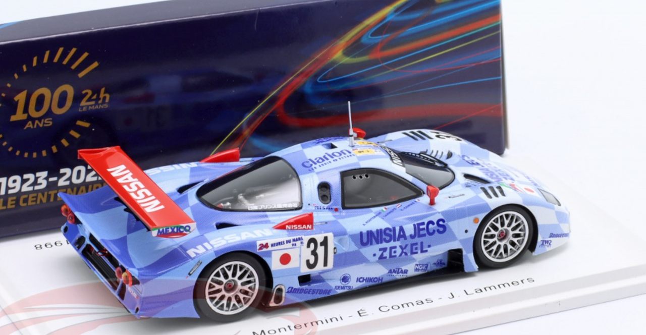 NISSAN R390 GT1 No 31 24h Le Mans, Lammers/Comas/Montermini (1998
