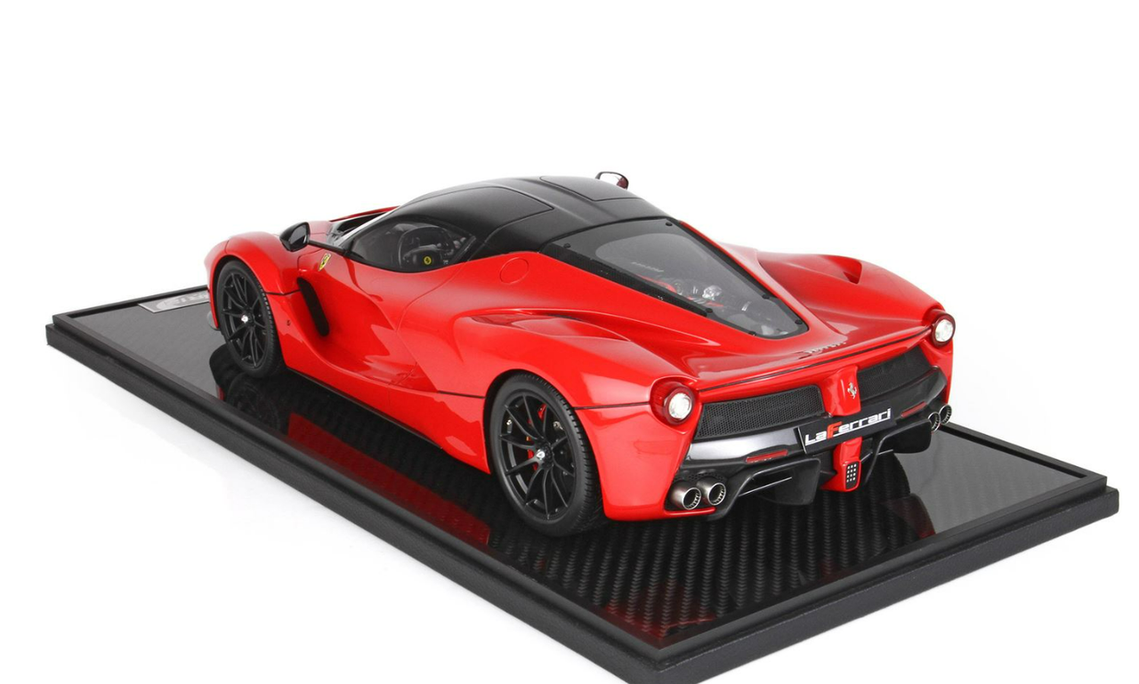 1/12 BBR Ferrari LaFerrari (Rosso Corsa Red with Black Wheels) Resin Car Model Limited 20 Pieces