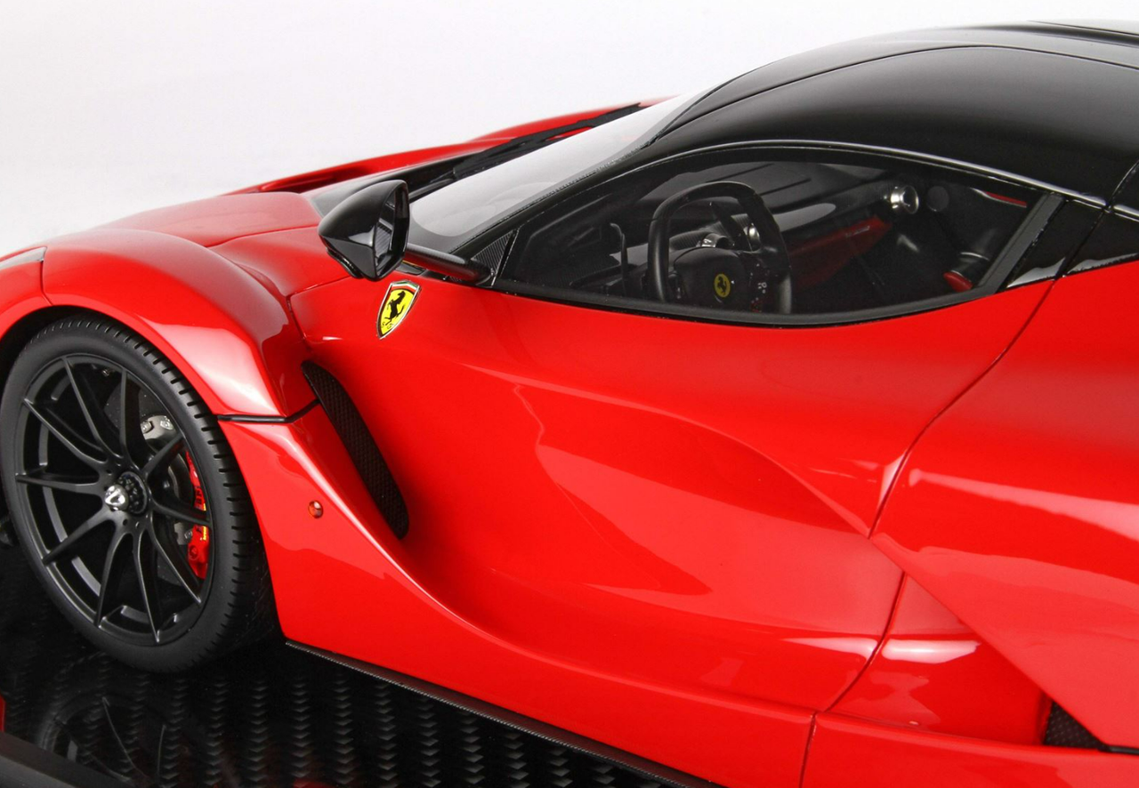 1/12 BBR Ferrari LaFerrari (Rosso Corsa Red with Black Wheels) Resin Car Model Limited 20 Pieces