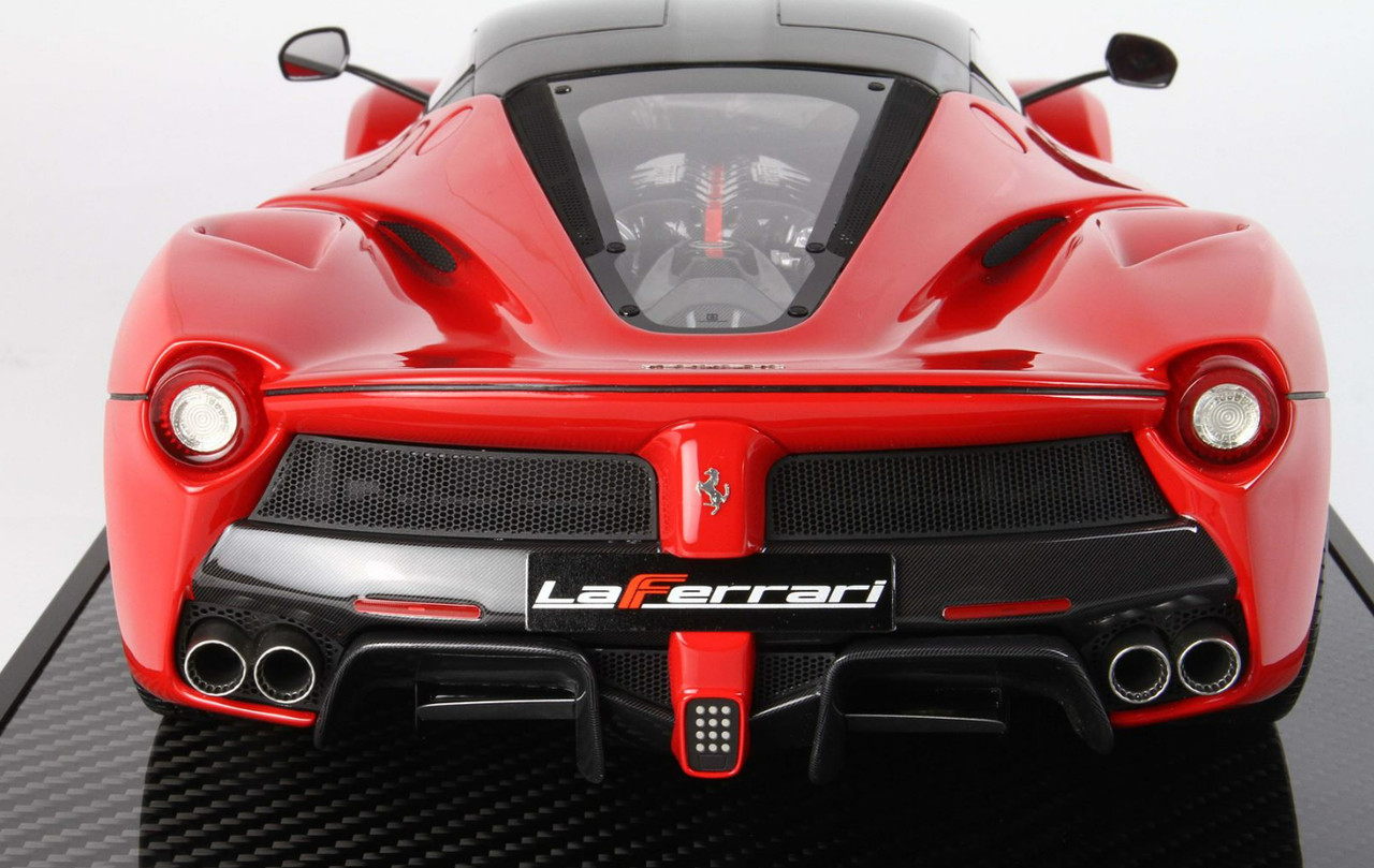 1/12 BBR Ferrari LaFerrari (Rosso Corsa Red with Black Wheels) Resin Car Model Limited 20 Pieces