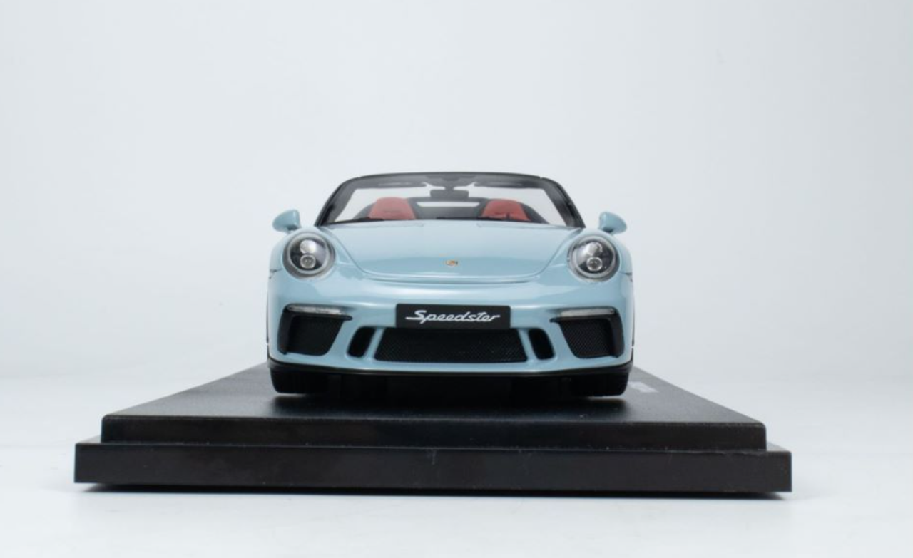 1/18 GT Spirit 2019 Porsche 911 (991.2) Speedster (Neissen Blue) Resin Car Model