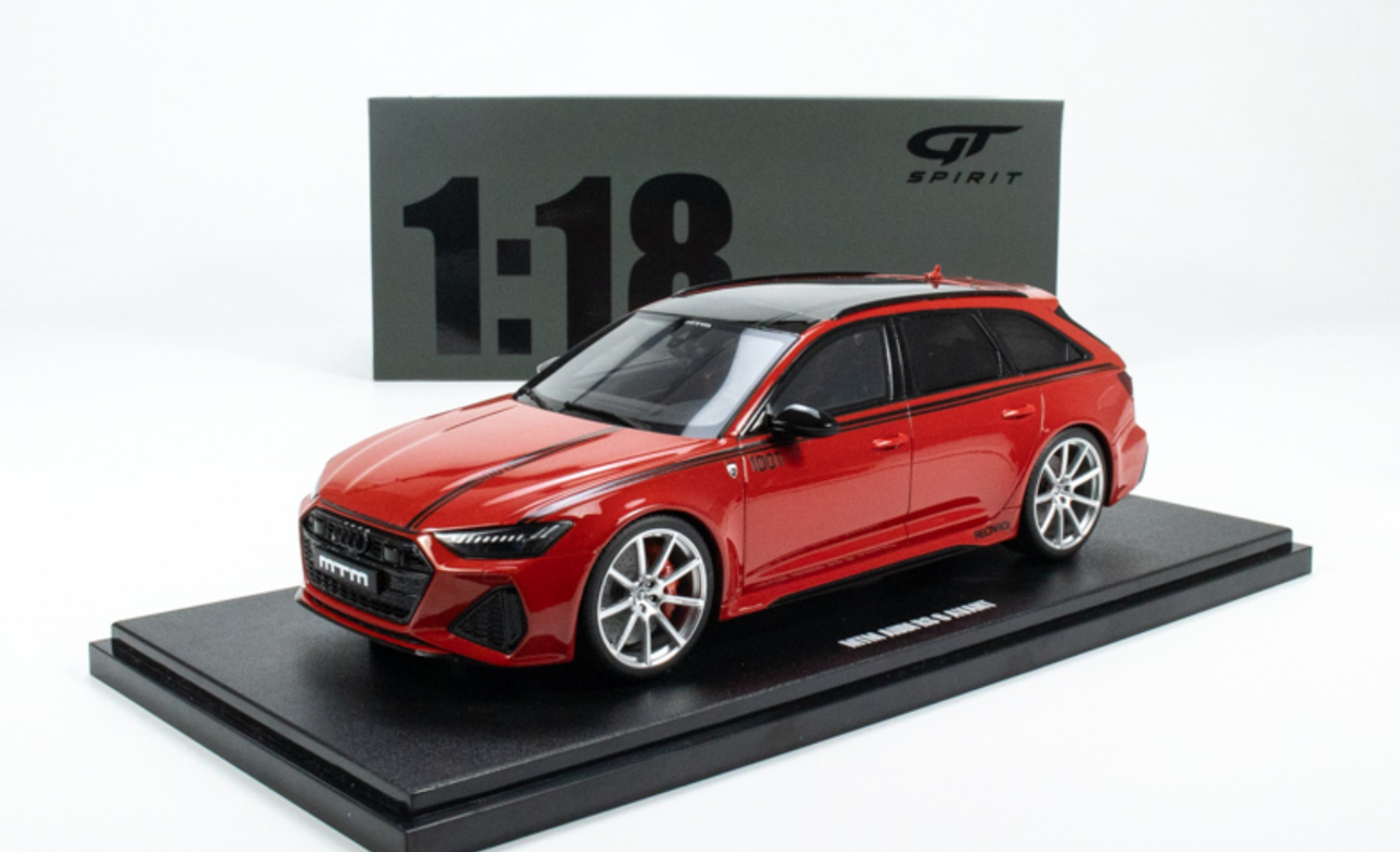 1/18 GT Spirit 2021 Audi RS6 C8 MTM Avant (Tango Red) Resin Car