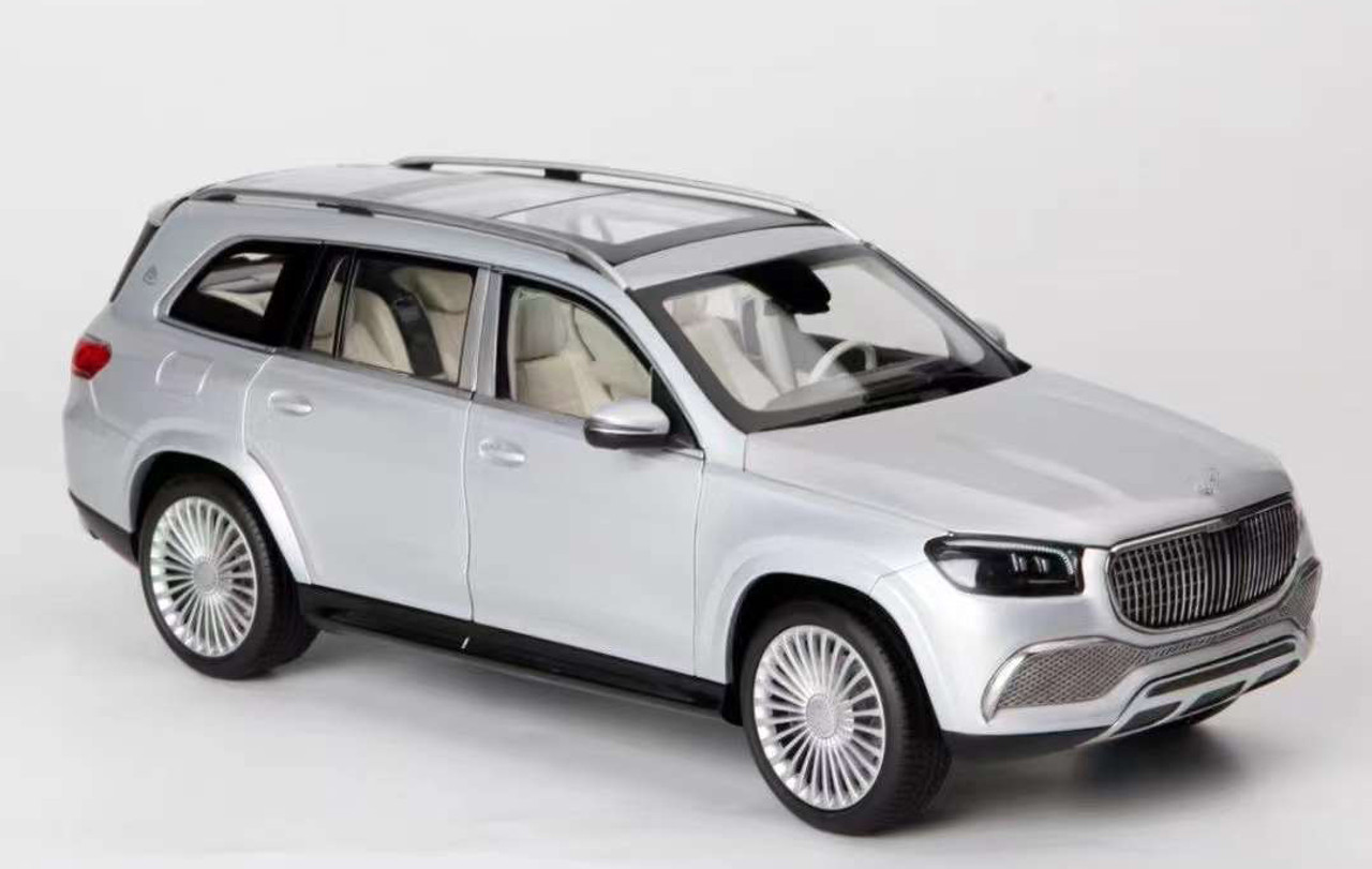 1/18 Paragon Mercedes Maybach GLS 600 (Silver) Diecast Car Model