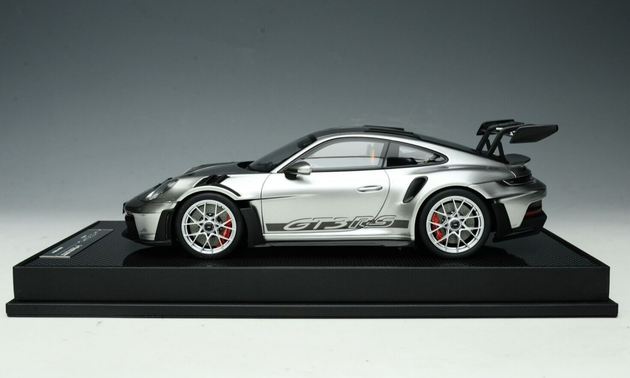 1/18 TP Timothy & Pierre Porsche 911 992 GT3 RS (Silver) Resin Car Model Limited