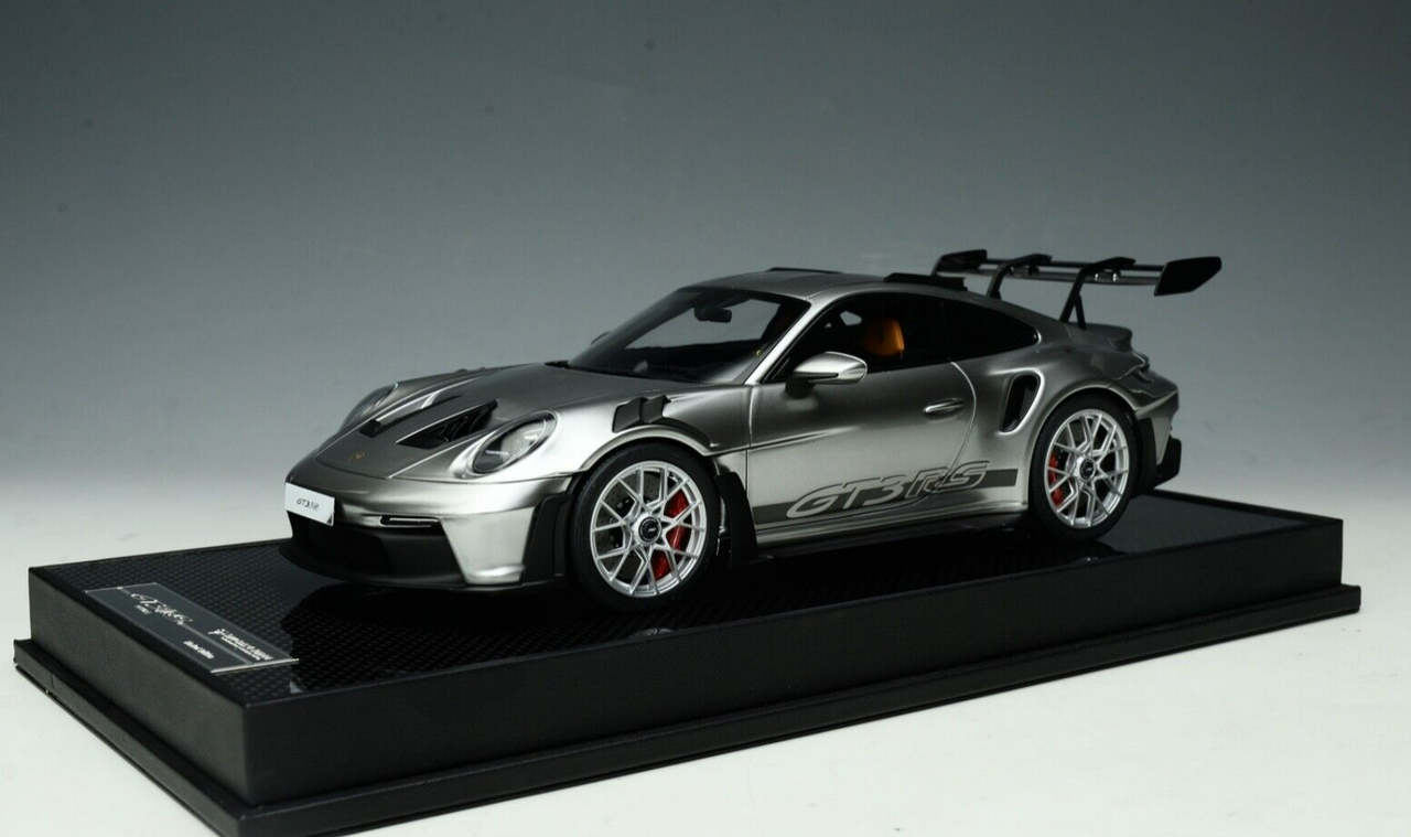 1/18 TP Timothy & Pierre Porsche 911 992 GT3 RS (Silver) Resin Car Model Limited