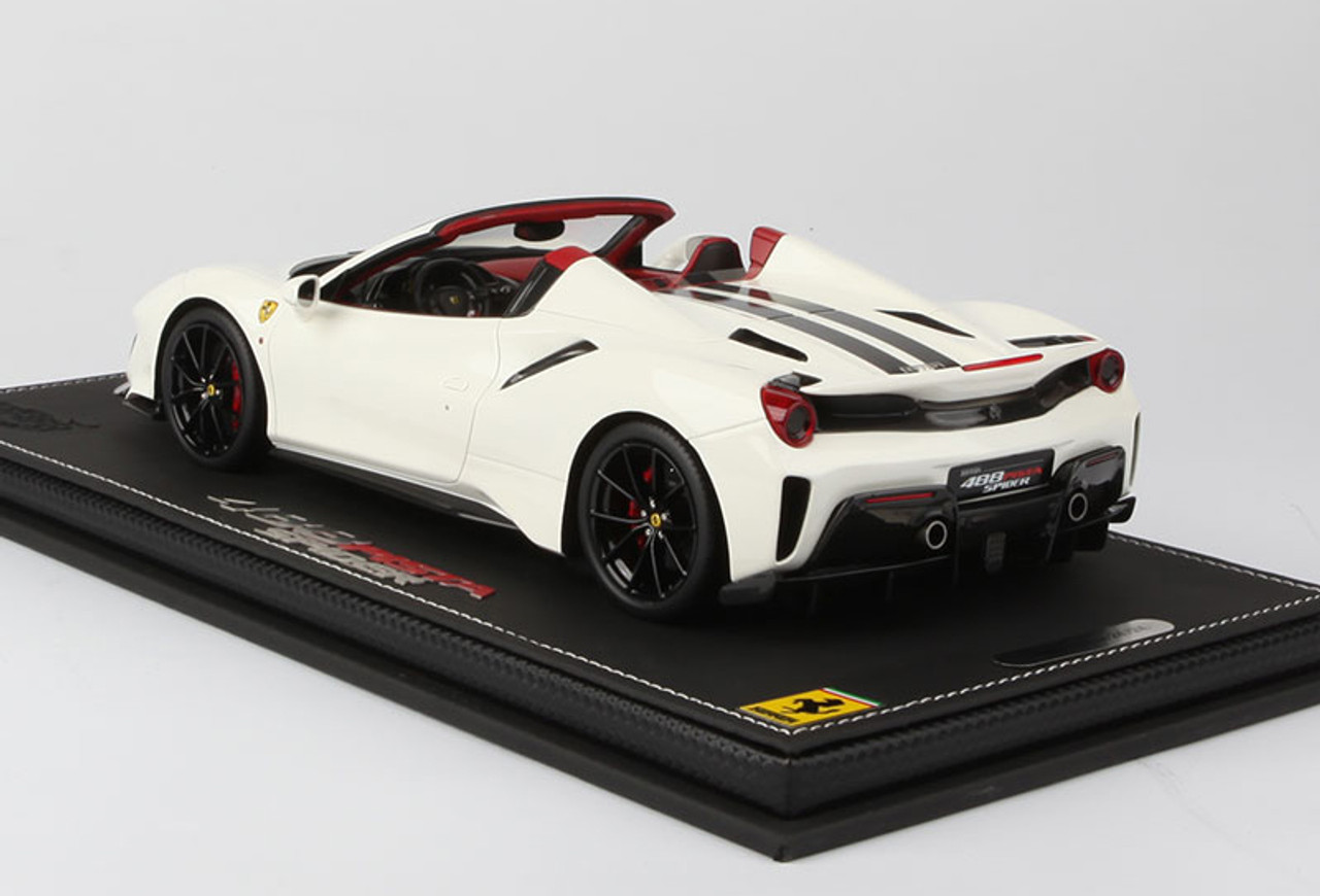 1/64 Ferrari 488 Pista Spider 白 - おもちゃ