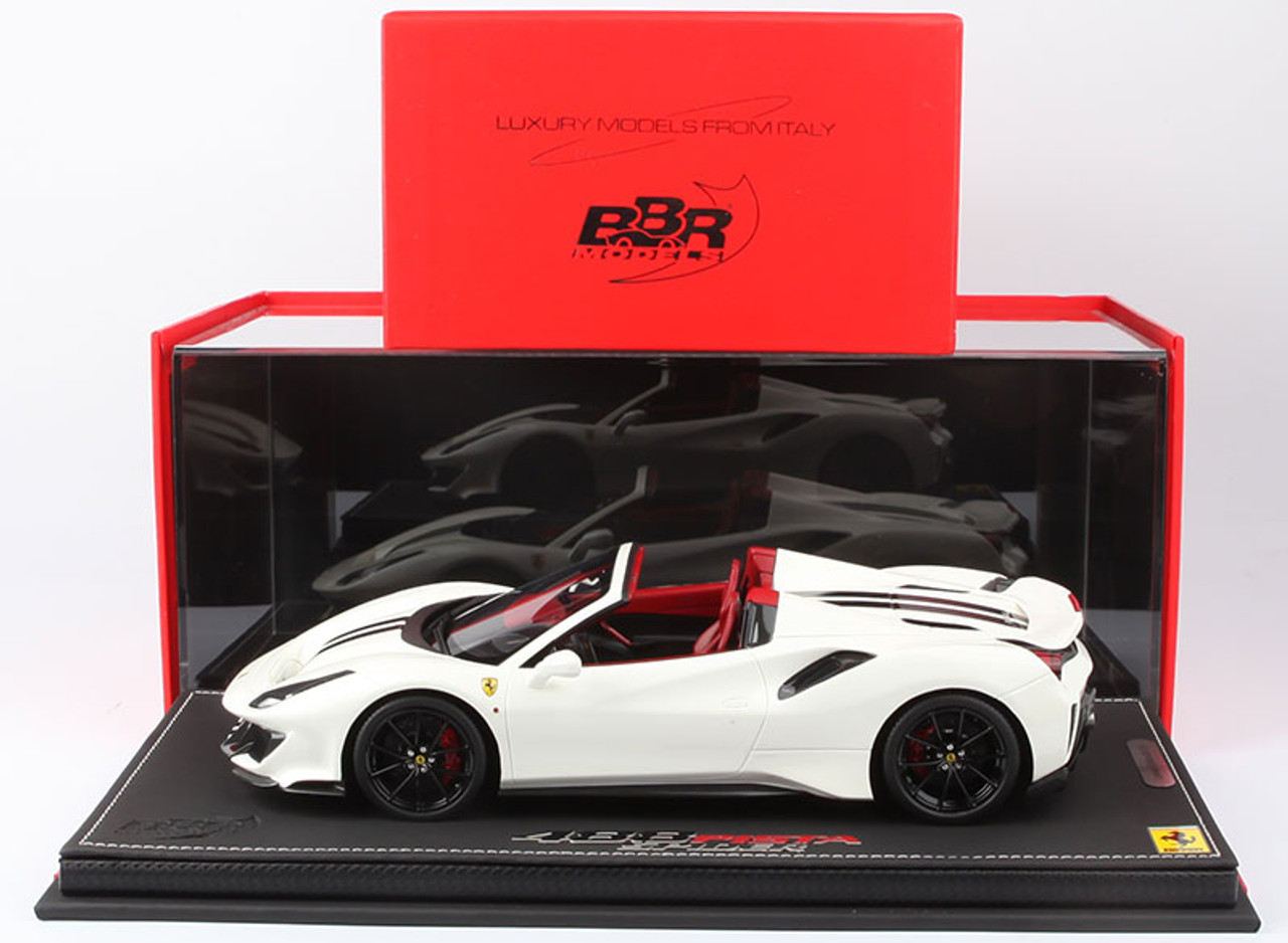 1/64 Ferrari 488 Pista Spider 白 - おもちゃ