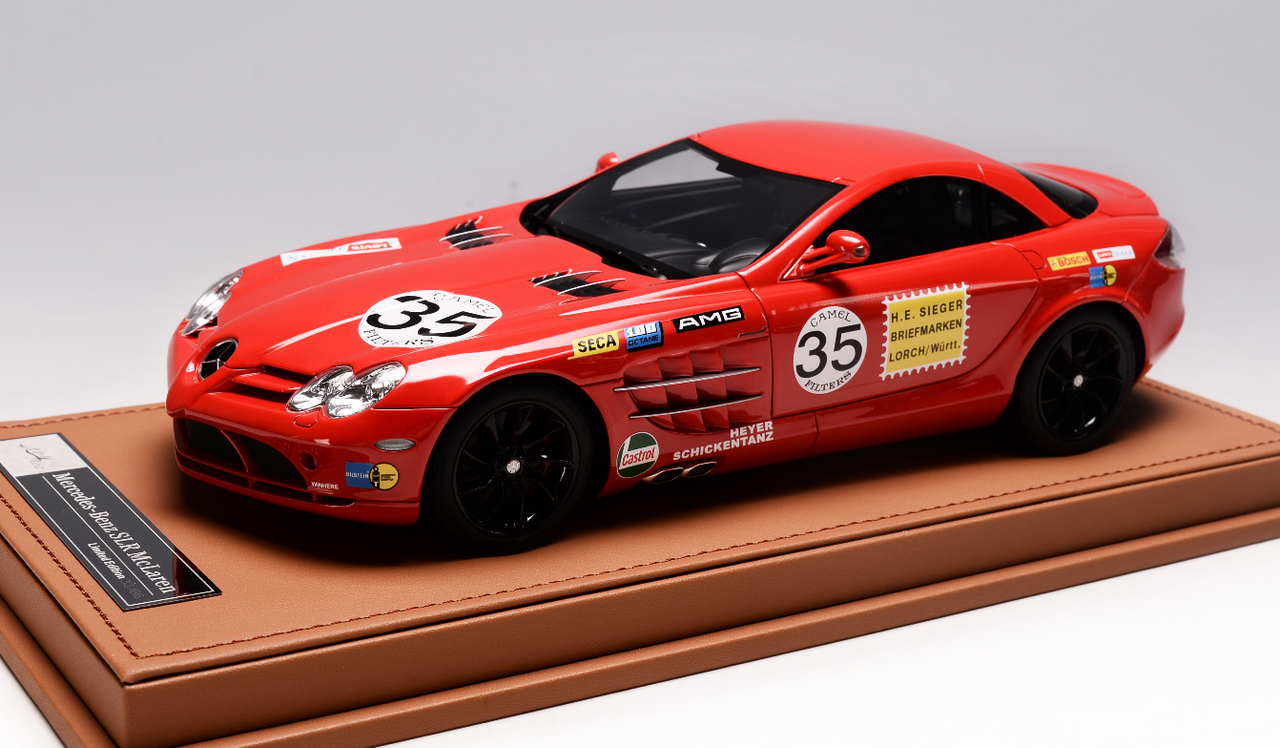 1/18 Ivy Mercedes SLR #35 (Red) Resin Car Model