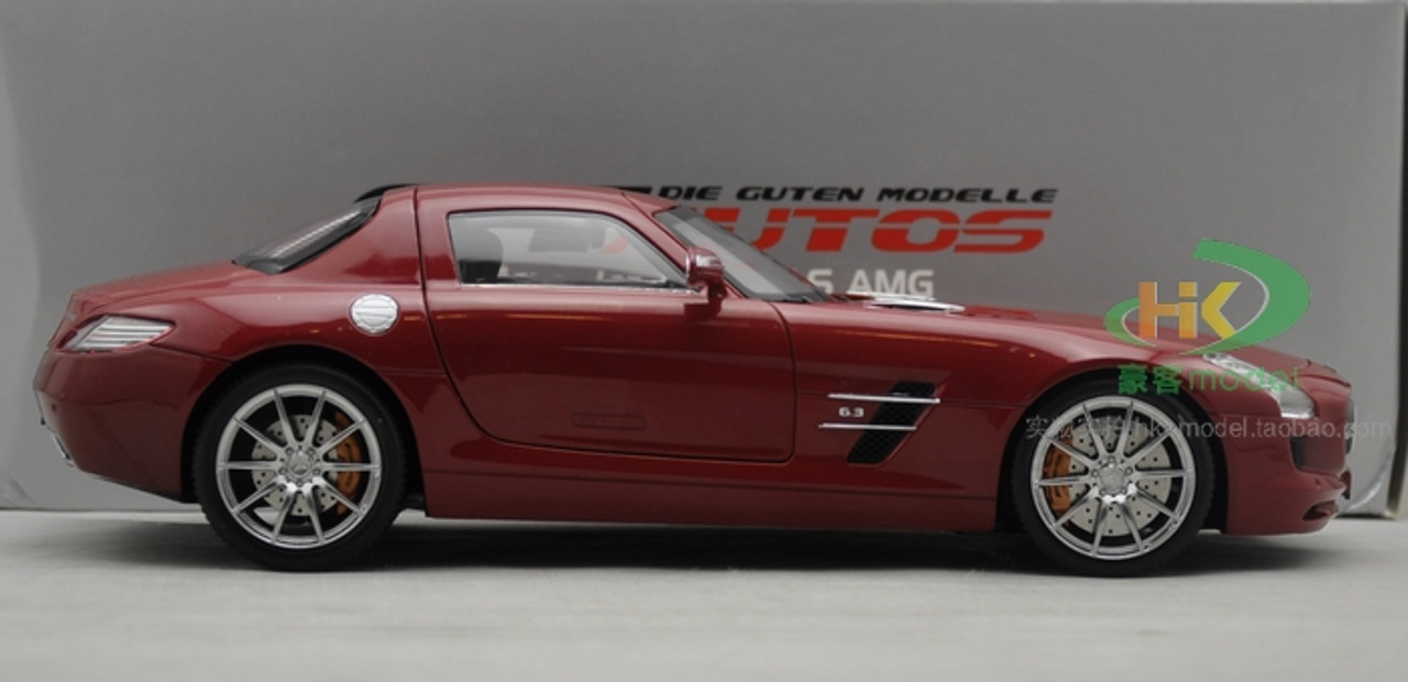 1/18 GTA GTAutos Mercedes-Benz Mercedes SLS AMG (Red) Diecast Car Model