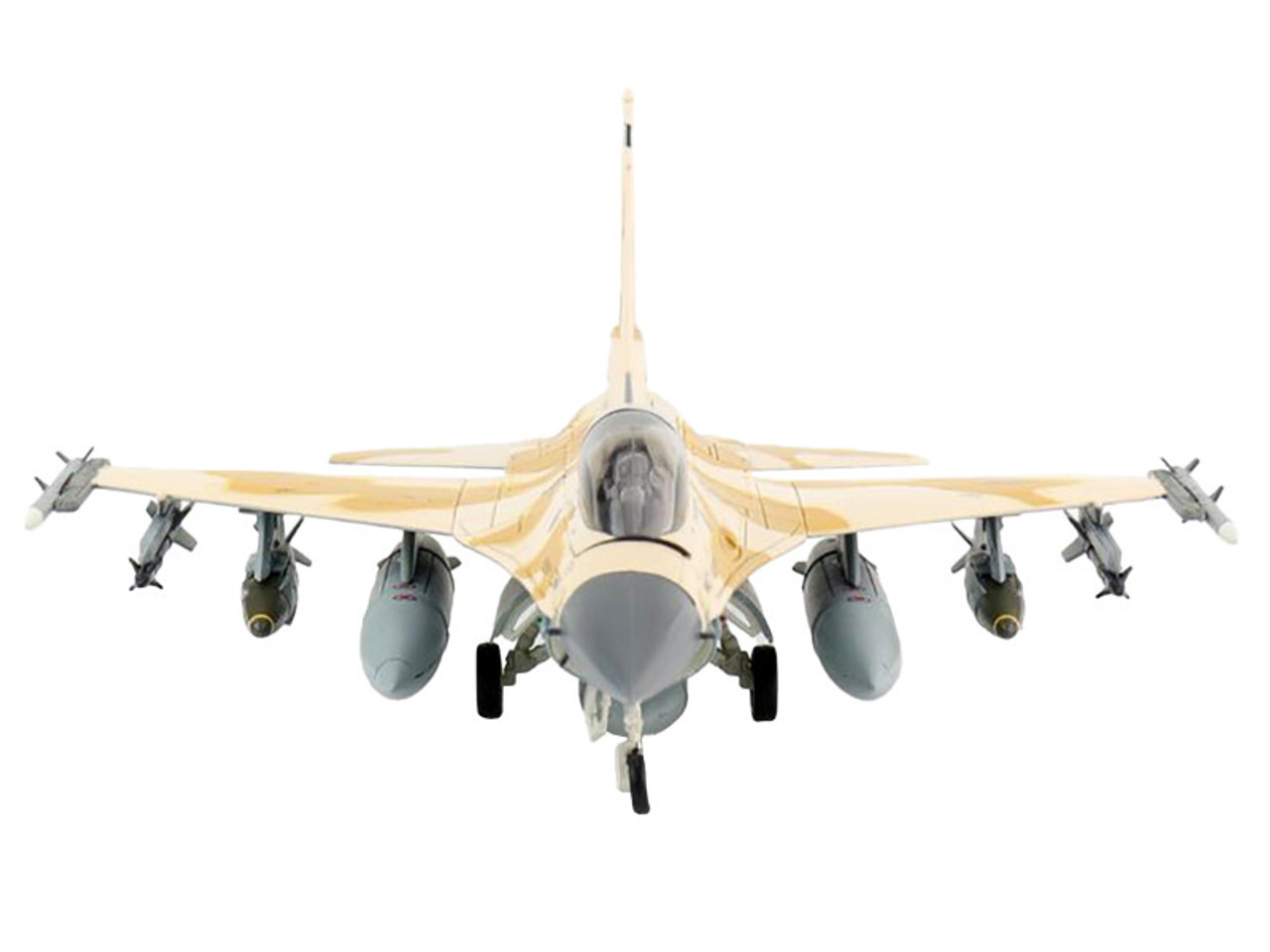 General Dynamics F-16D Fighting Falcon "Mig Killer" Fighter Aircraft "310th FS Luke AF Base" (June 2022) "Air Power Series" 1/72 Diecast Model by Hobby Master