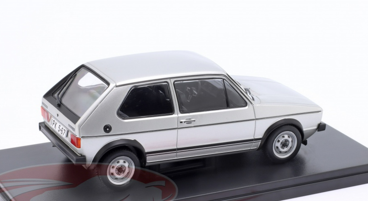 1/24 Ixo 1976 Volkswagen VW Golf I GTI (Silver) Car Model