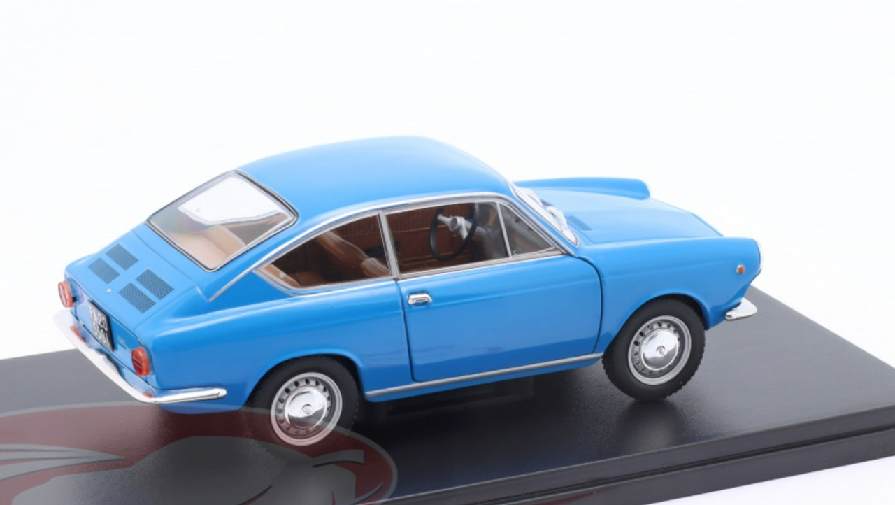 1/24 Ixo 1965 Fiat 850 Coupe (Blue) Car Model