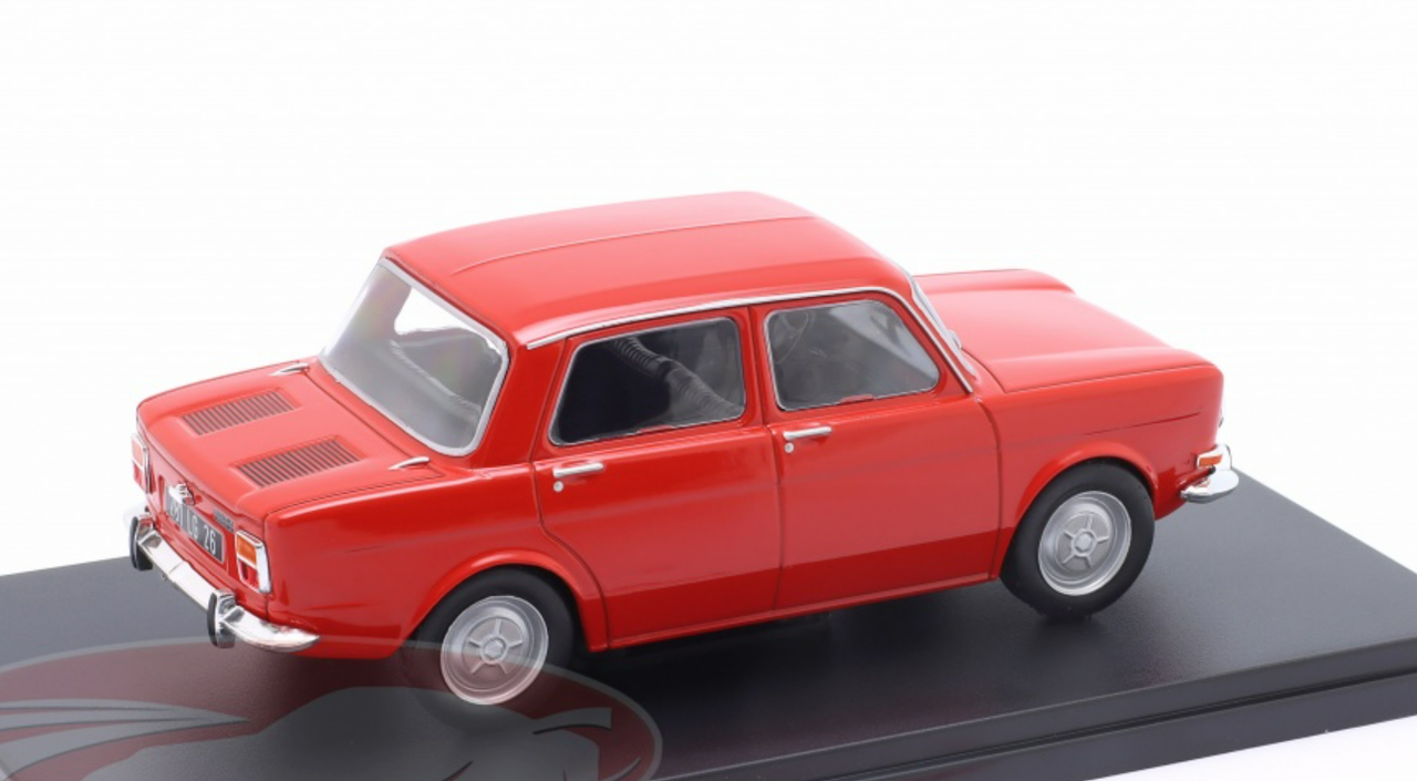 1/24 Ixo 1976 Simca 1000 (Red) Car Model