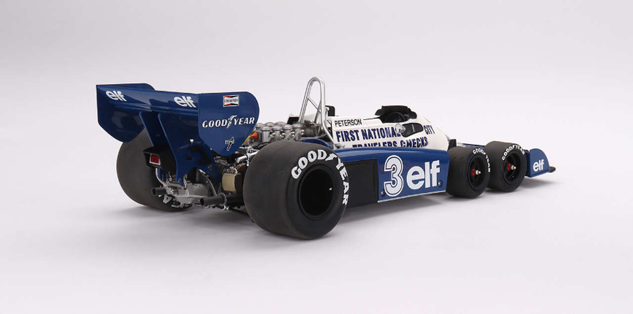 1/12 TSM Model Tyrrell P34 #3 Ronnie Peterson 1977 Monaco Grand Prix Resin Car Model