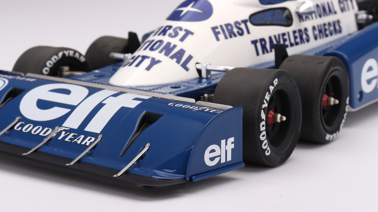 1/12 TSM Model Tyrrell P34 #3 Ronnie Peterson 1977 Monaco Grand Prix Resin  Car Model