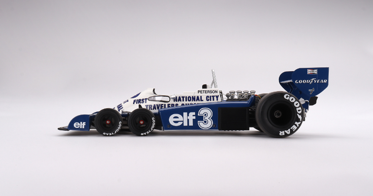 1/12 TSM Model Tyrrell P34 #3 Ronnie Peterson 1977 Monaco Grand Prix Resin Car Model