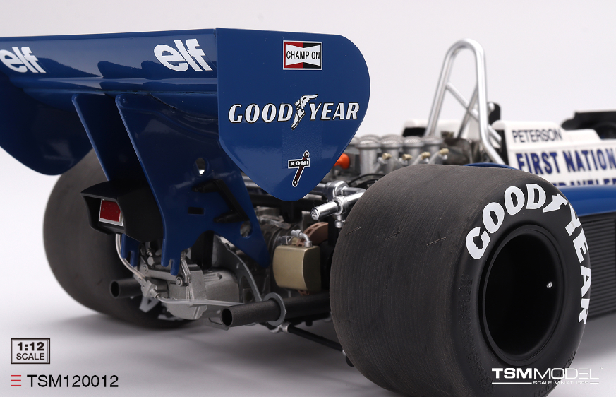 TSM Model 1/43 1977 Tyrrell P34 #3 US GP Ronnie Peterson